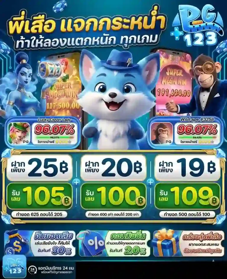 pg123 แจกกระหน่ำ-mobile